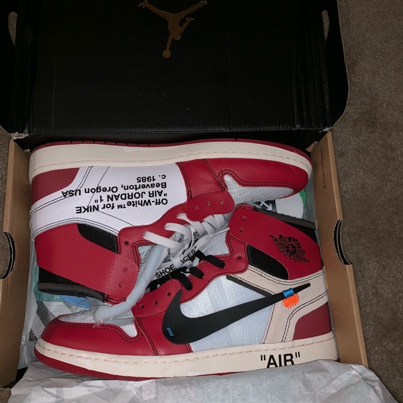 chicago off white 1s